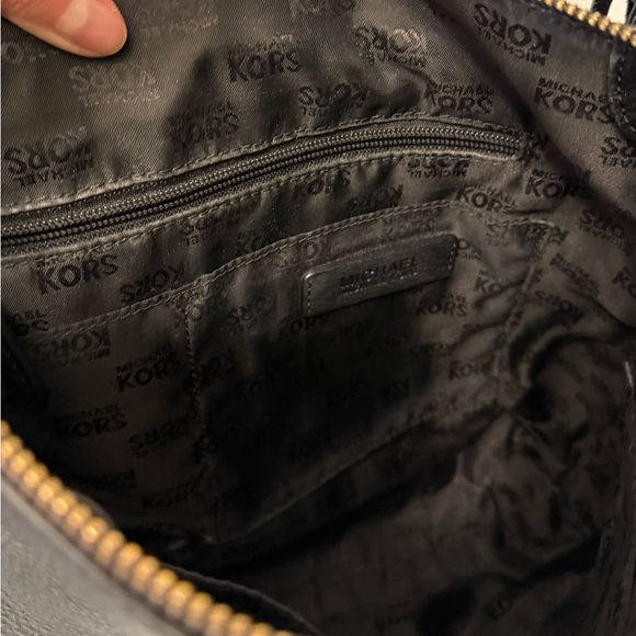 Michael Kors Black Leather Shoulder Bag 2000s - Picture 9 of 10